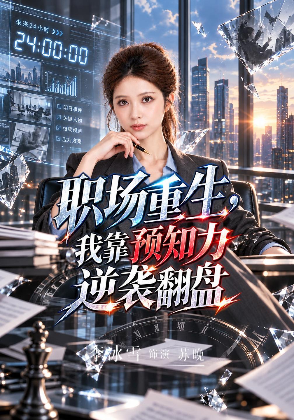 职场重生，我靠预知力逆袭翻盘封面