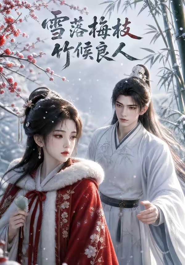 雪落梅枝，竹候良人封面
