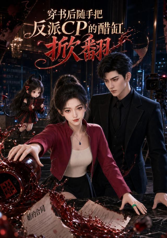 穿书后随手把反派cp的醋缸掀翻(AI漫剧)封面