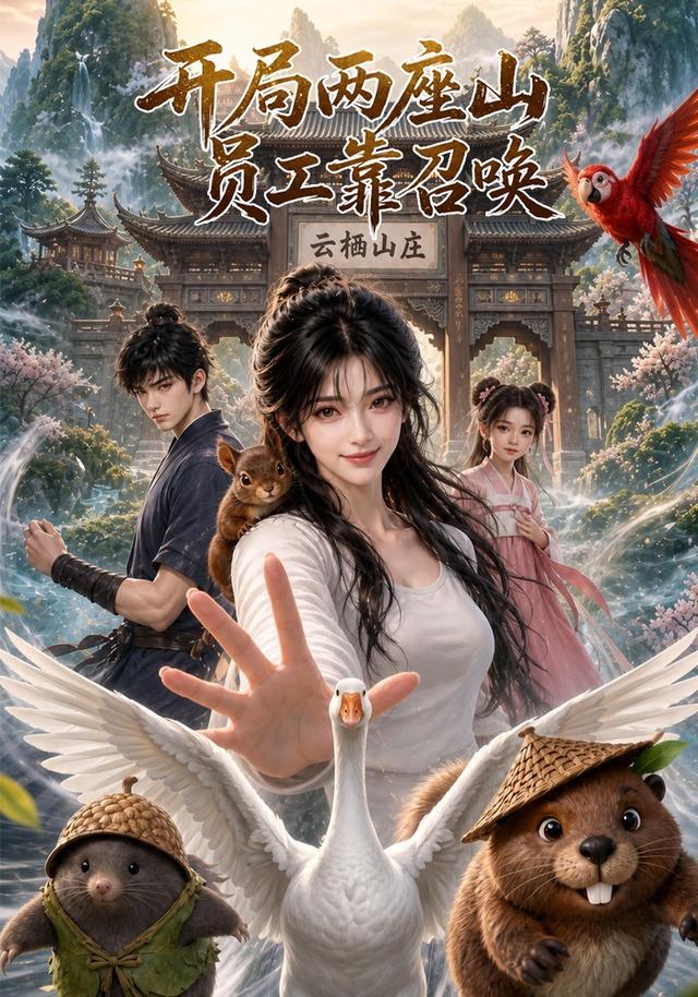 开局两座山员工靠召唤封面