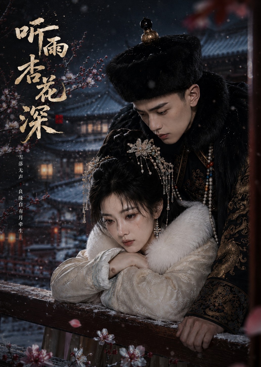 听雨杏花深封面