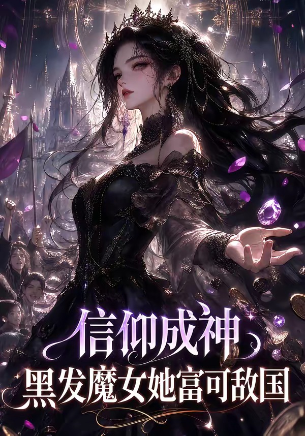 信仰成神，黑发魔女她富可敌国封面