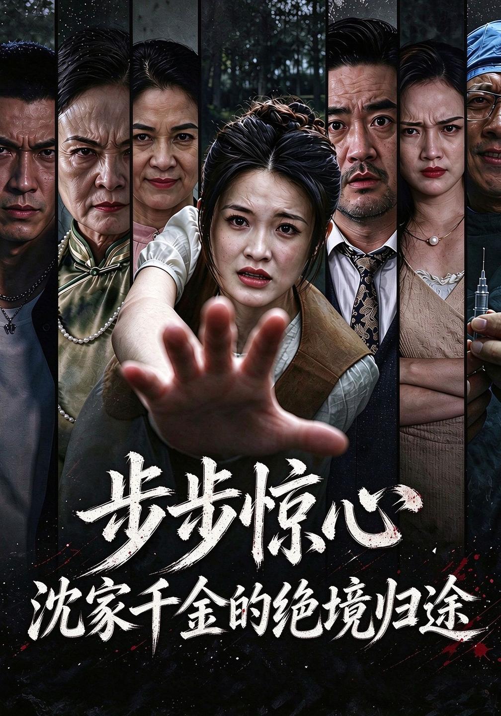 步步惊心，沈家千金的绝境归途封面