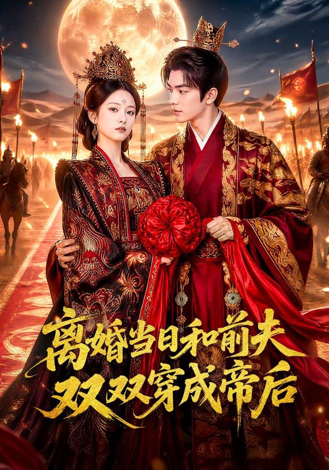 离婚当日和前夫双双穿成帝后封面