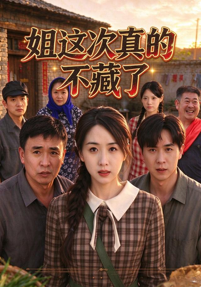 姐这次真的不藏了封面