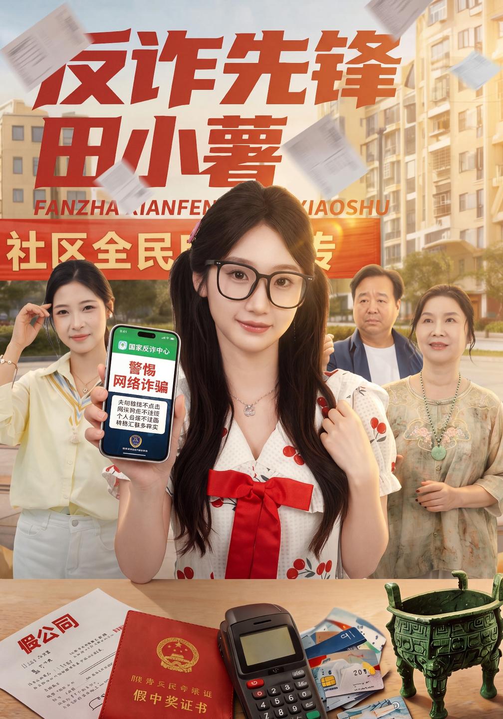 反诈先锋田小薯封面