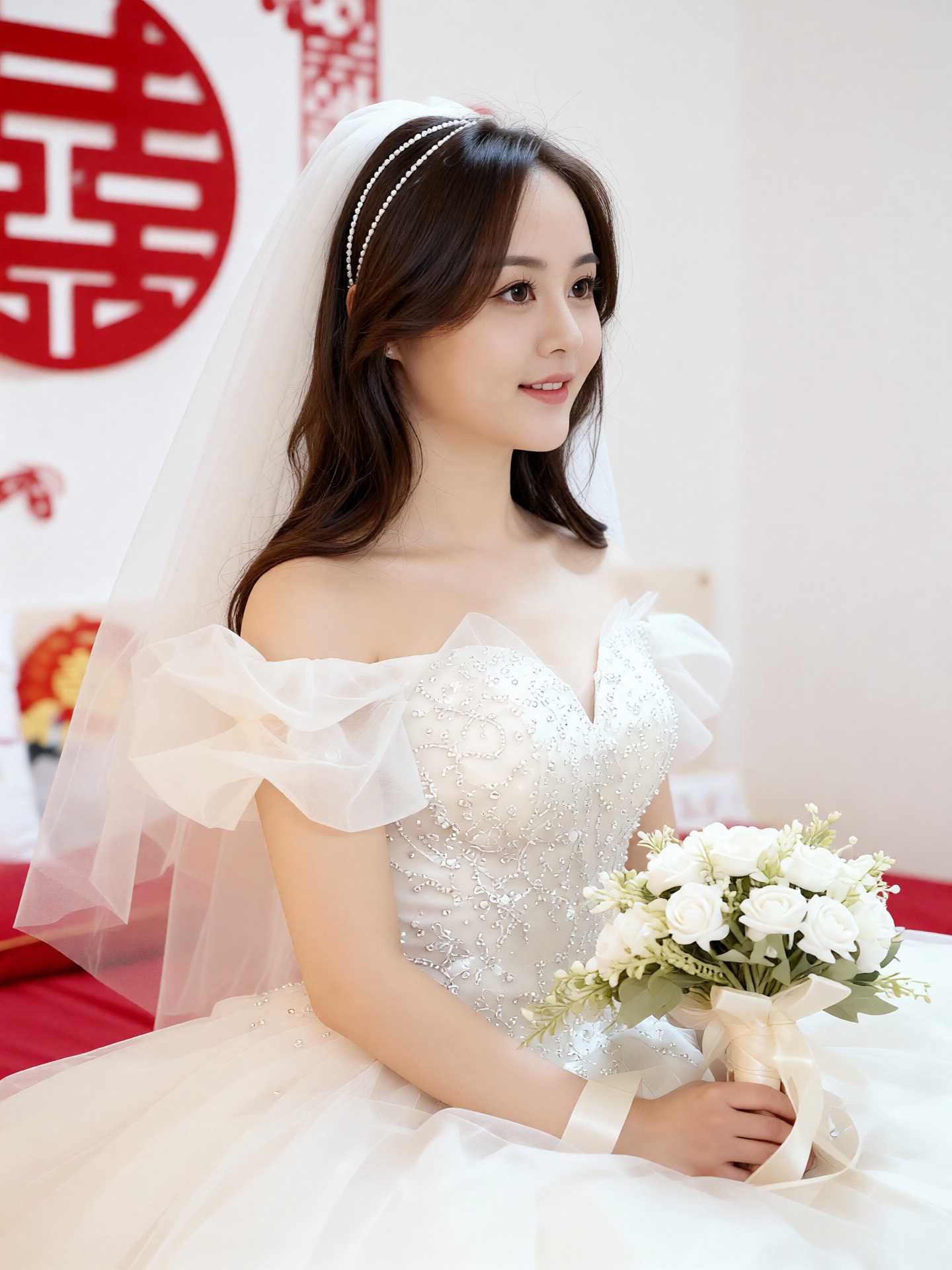 AI换脸赵丽颖婚前试车新娘 外射 正常位封面