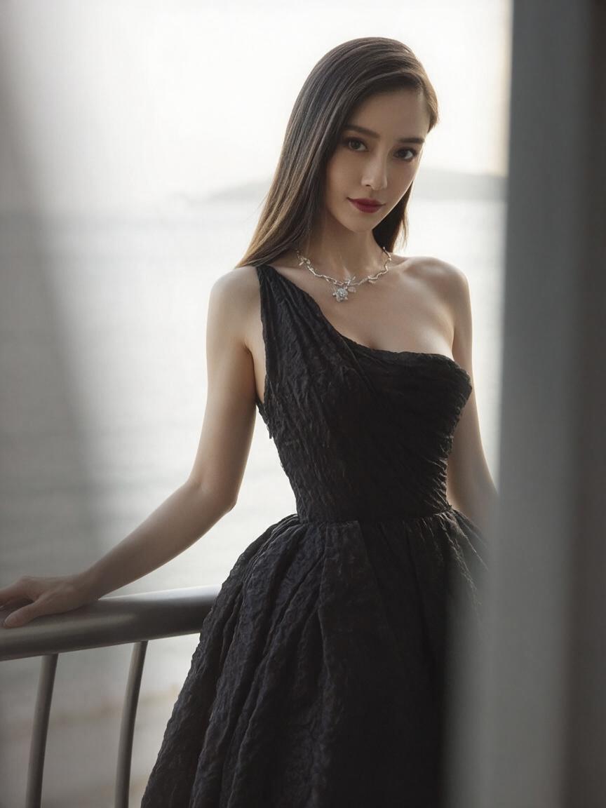 AI换脸 杨颖女秘书下班乘电车遇到一群饥渴的男色狼！封面