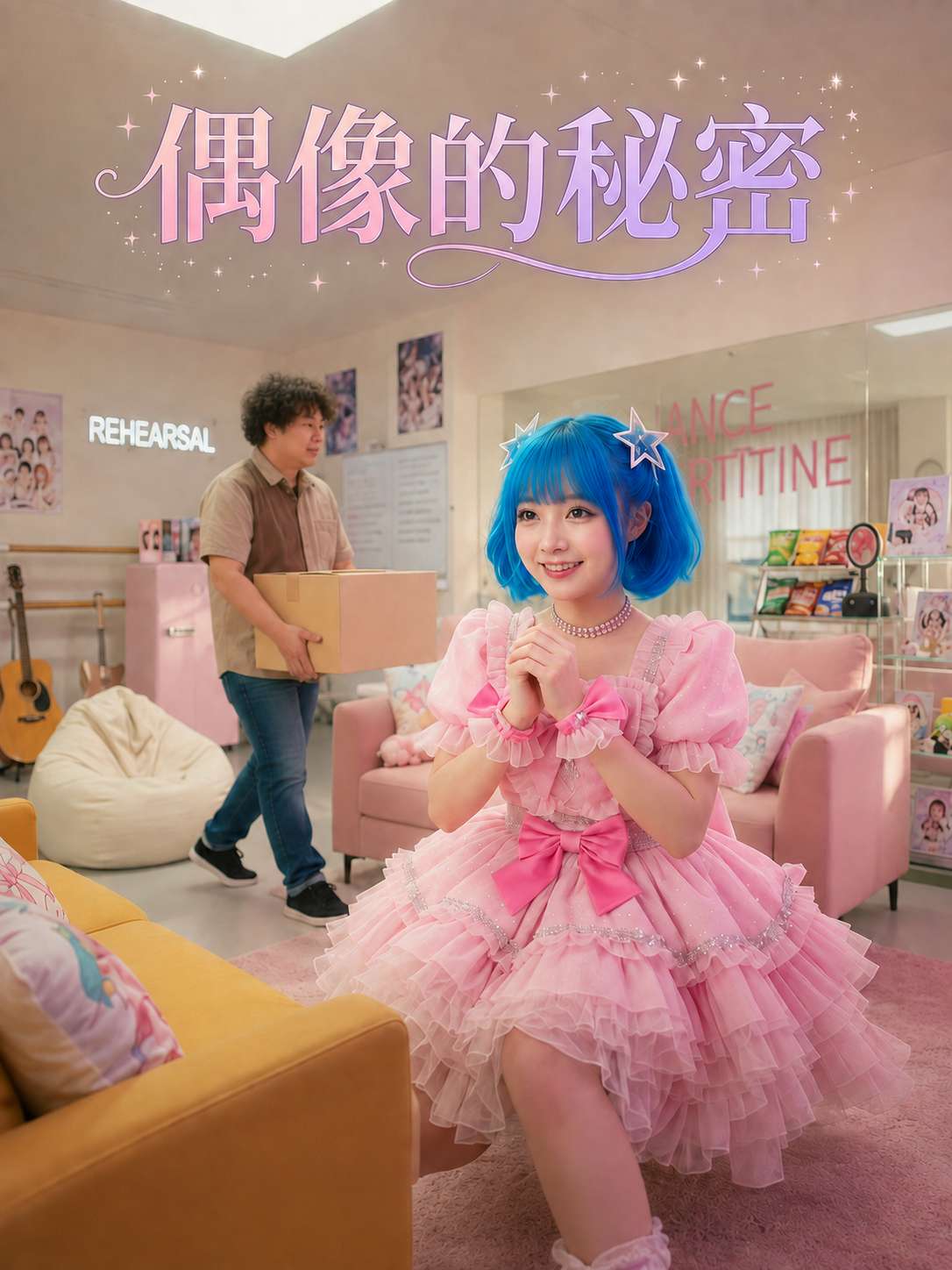 偶像的秘密封面