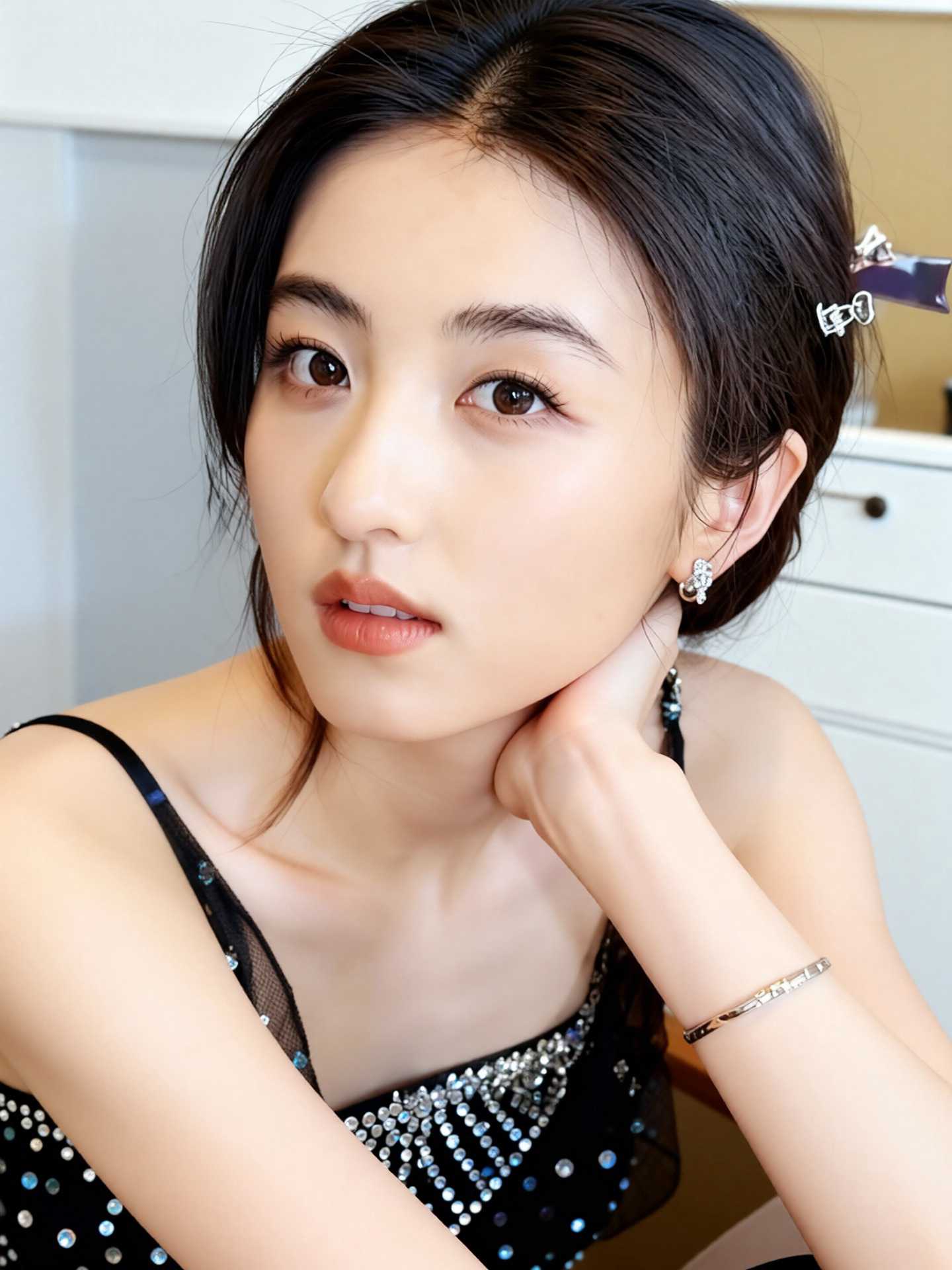 AI魔改 张子枫 清纯小妹妹已经被调教成骚浪的小母狗 淫贱程度拉满封面