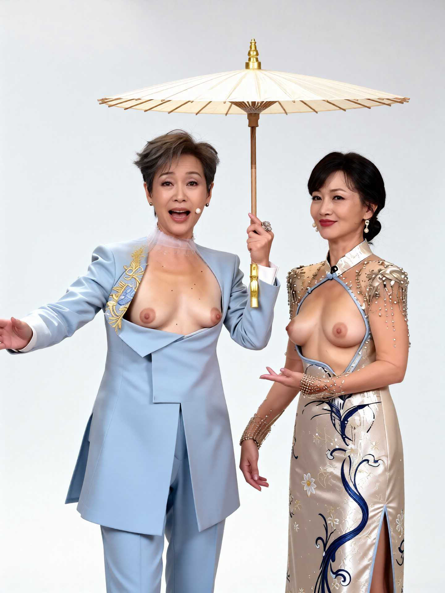 AI魔改春晚 白鹿 程潇 毛晓彤 宋雨琦 蒋欣 等女星激情出演封面