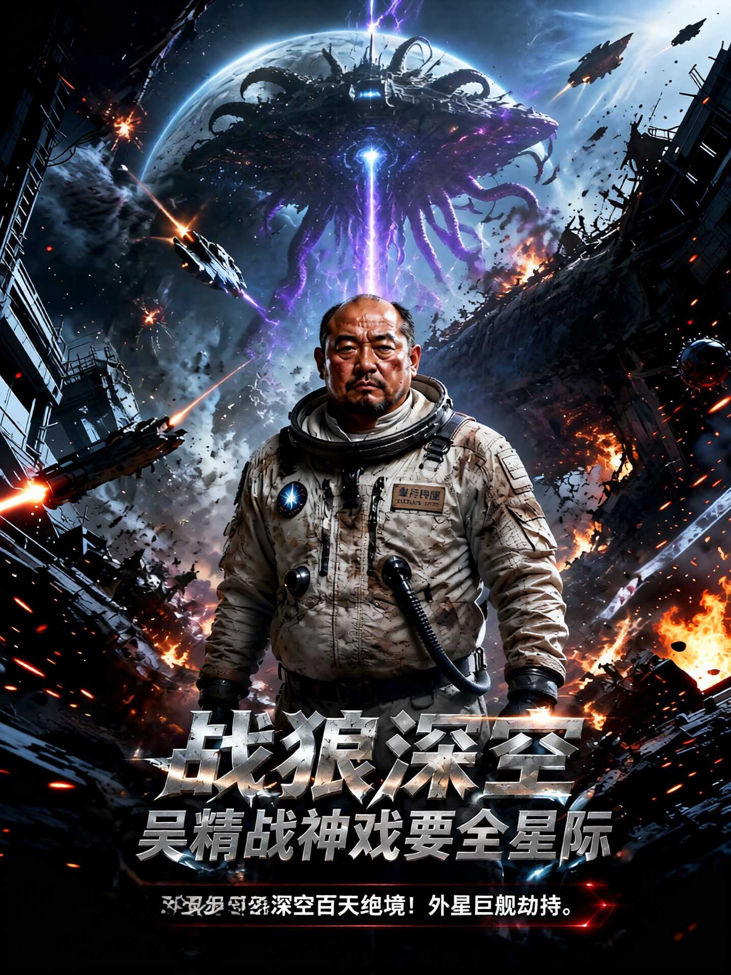 战狼深空，吴精战神戏耍全星际封面
