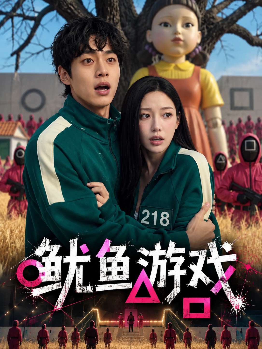 鱿鱼游戏封面