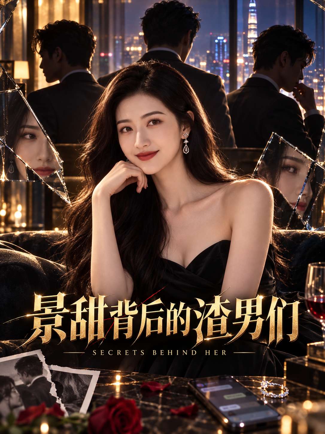 AI魔改电视剧 景甜背后的渣男们封面
