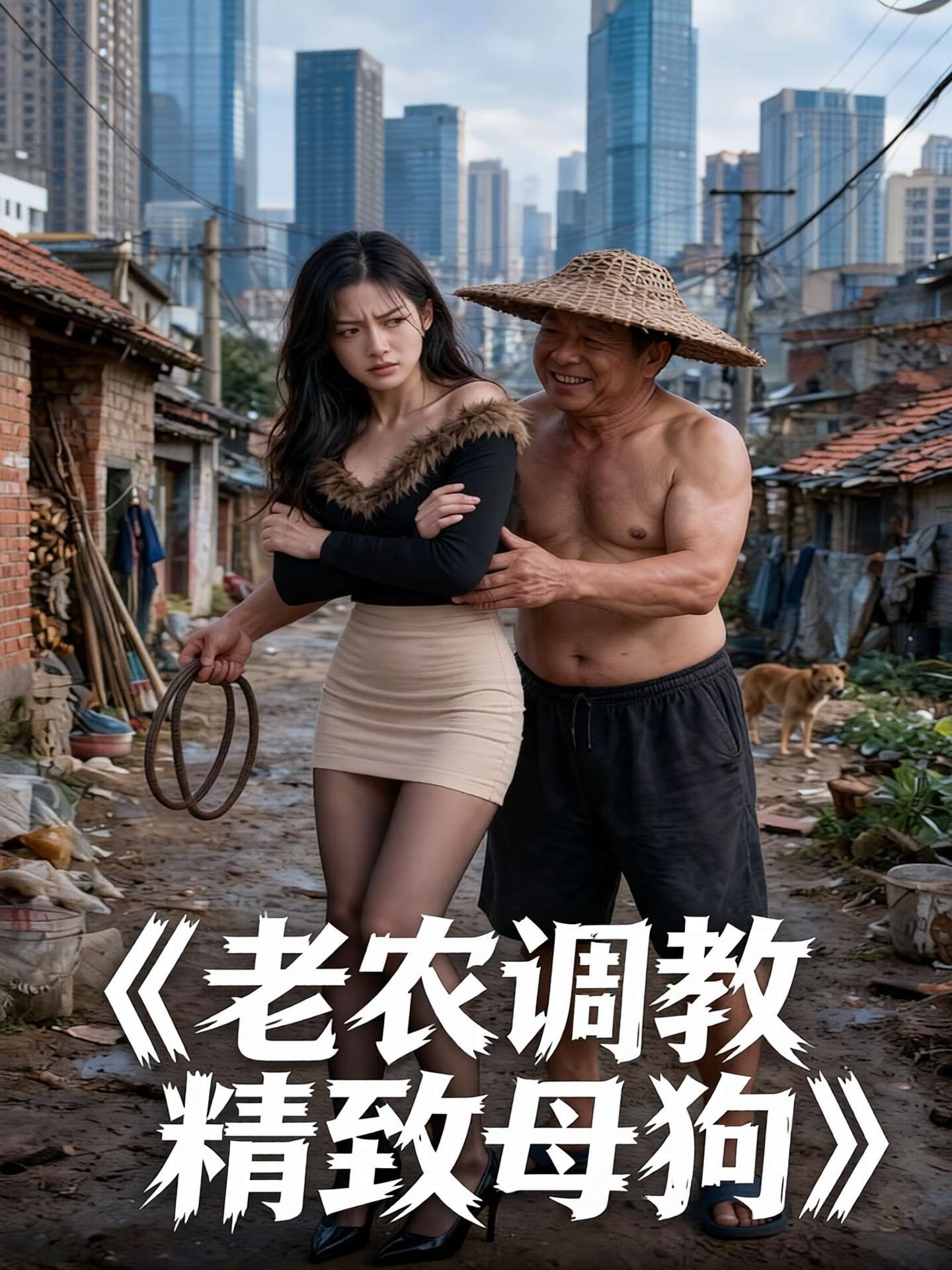 老农调教精致母狗封面
