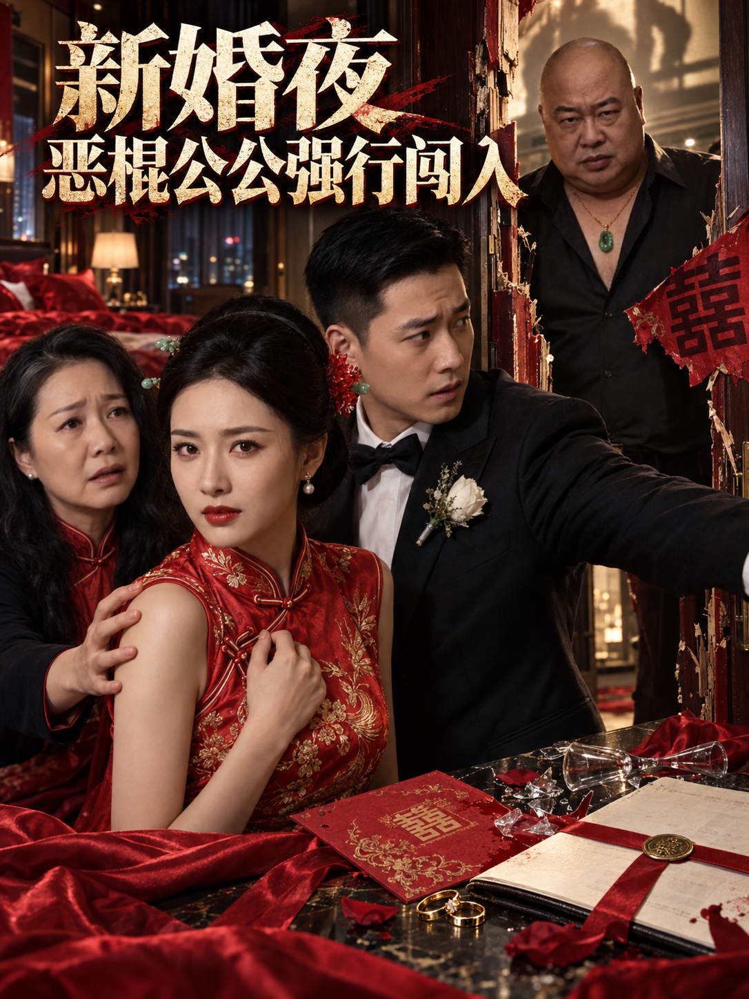 新婚夜 恶棍公公强行闯入封面