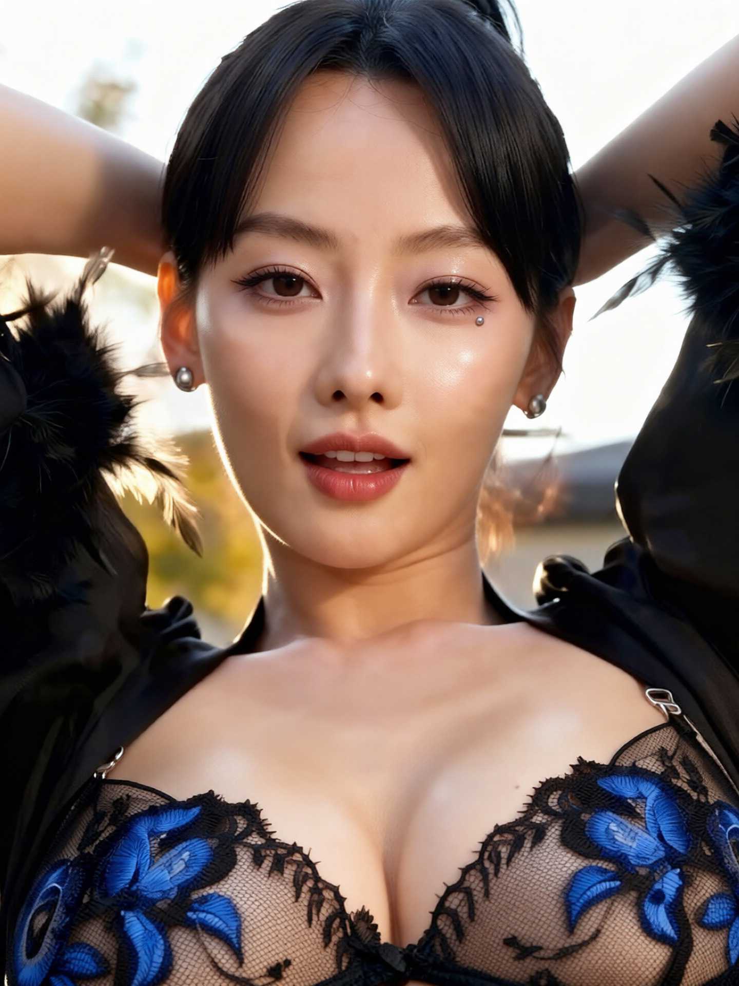 AI魔改 张嘉倪 和小鲜肉在豪宅里玩嗨了封面