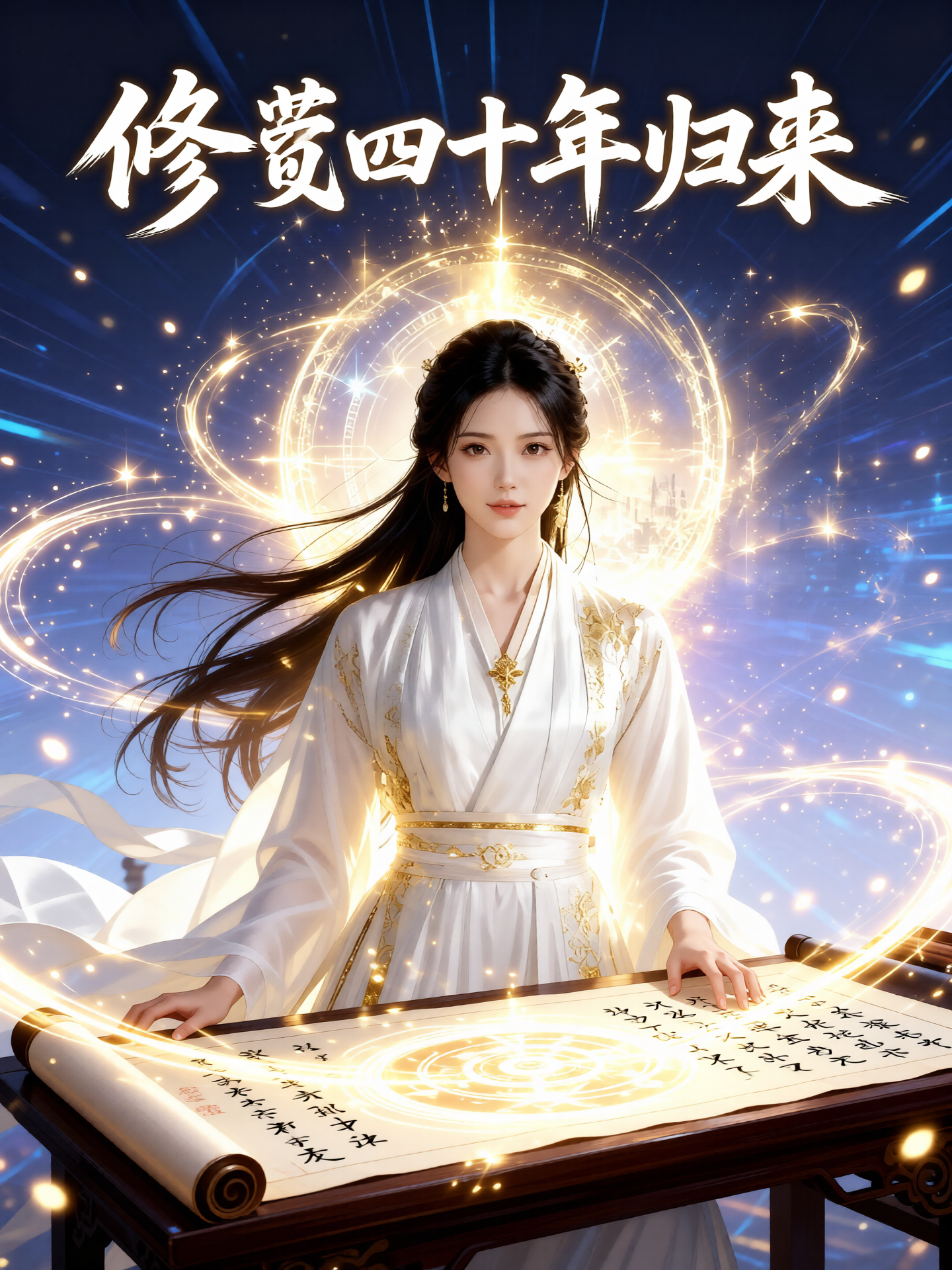 修仙四十年归来，她发现儿孙快被欺负死了封面