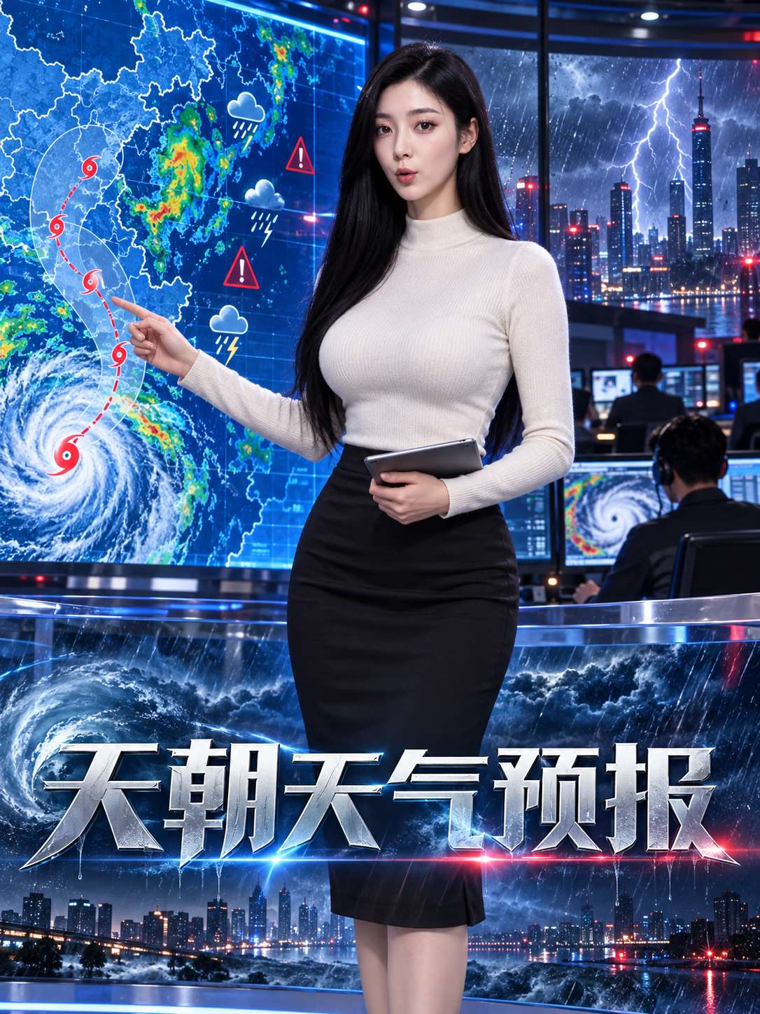 天朝天气预报封面