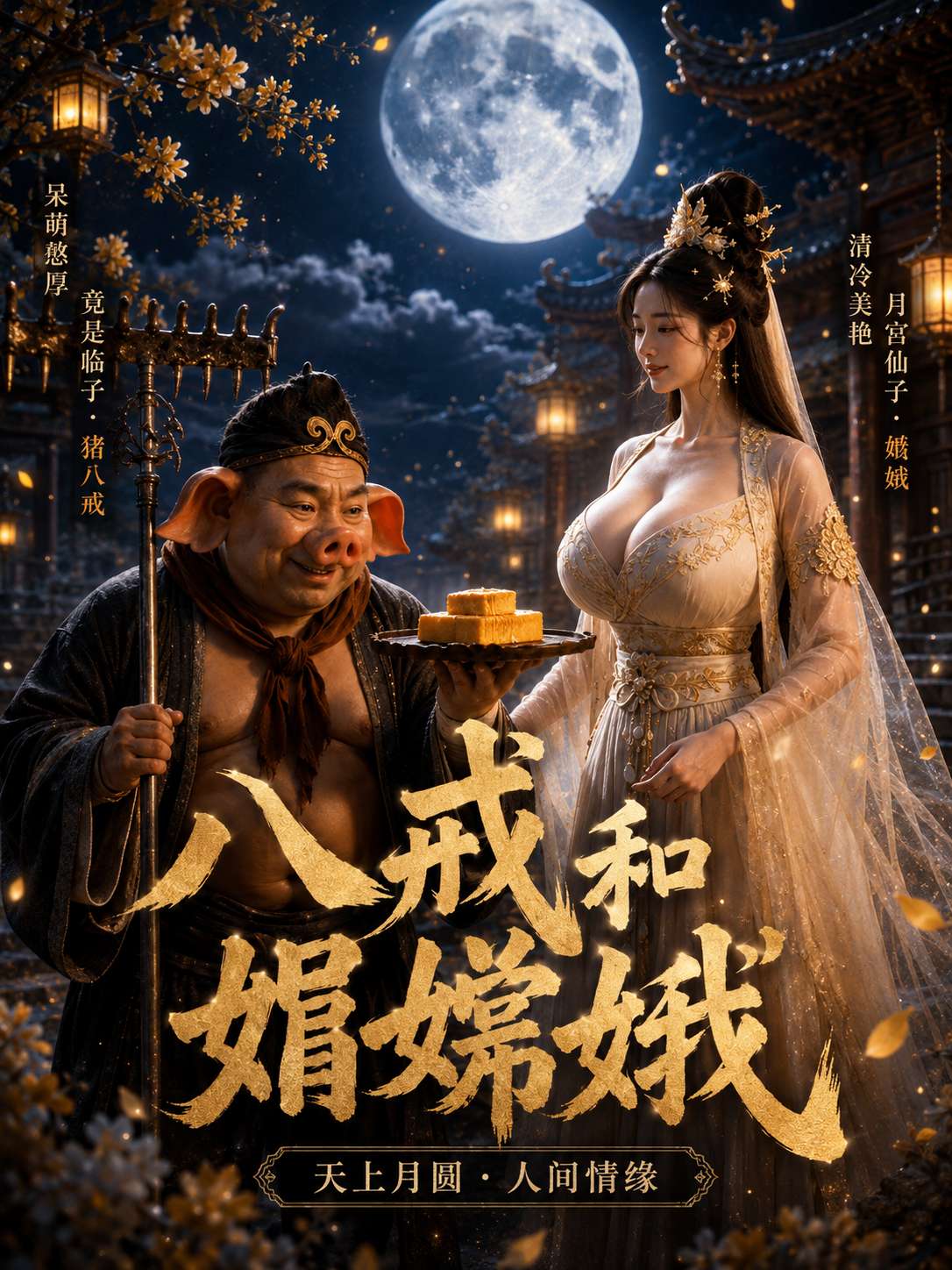 八戒和嫦娥封面