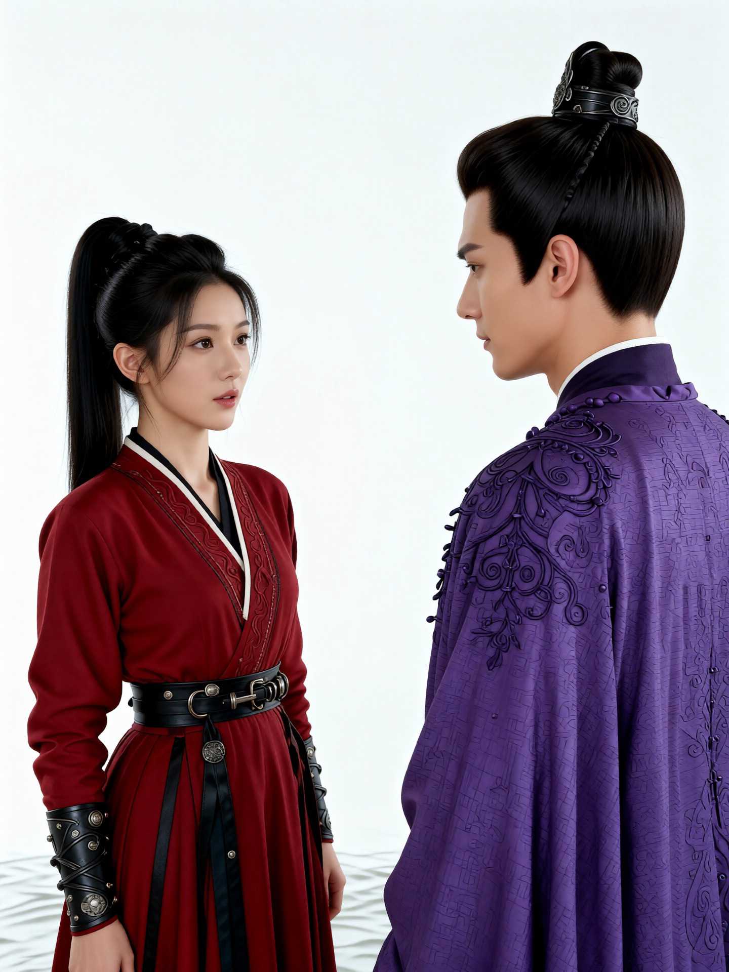 AI魔改电视剧《逐玉》封面