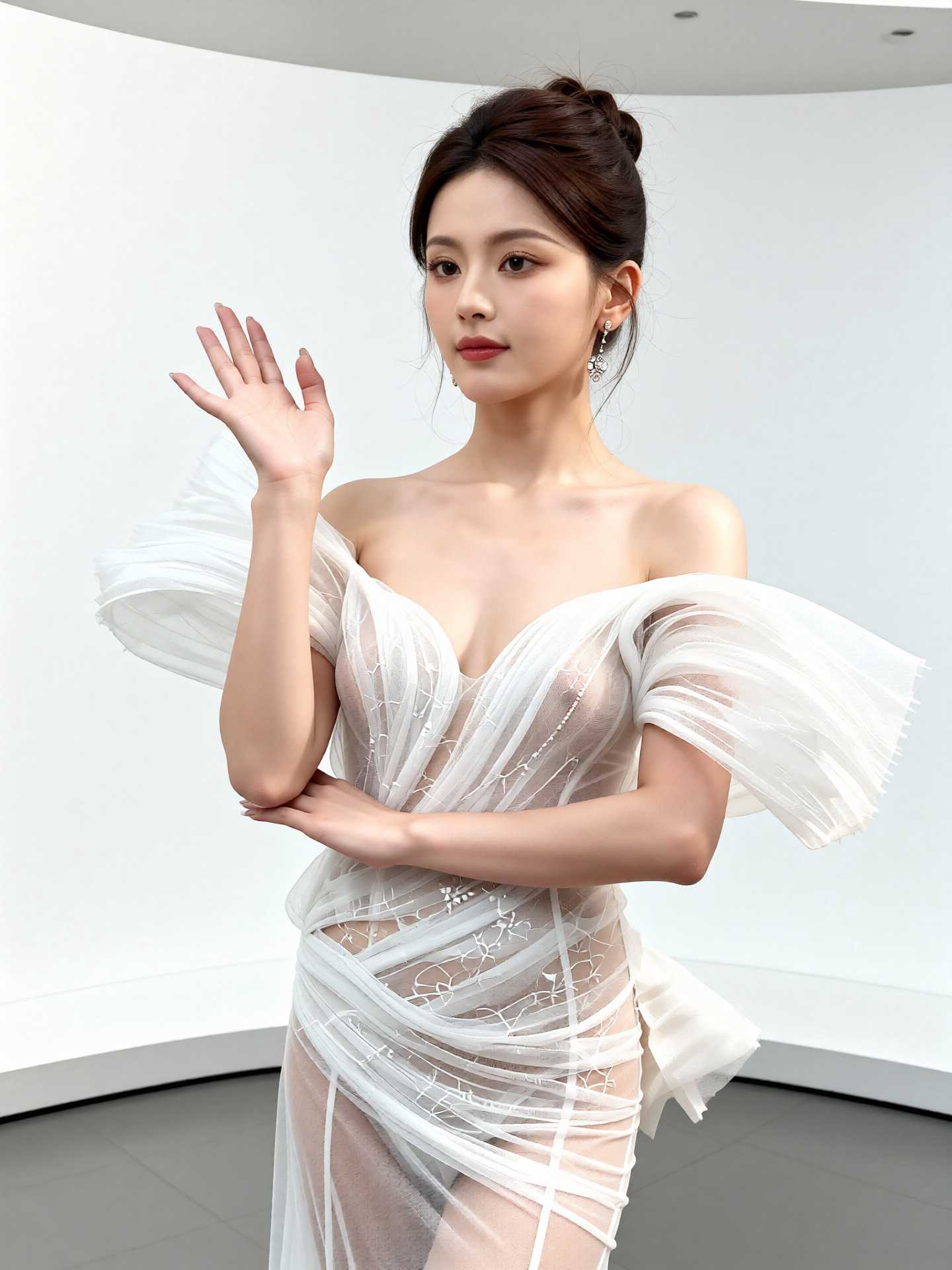 AI魔改 杨超越 骚浪的超越妹妹红毯上骚穴奇痒难忍 需要抽插才能缓解封面