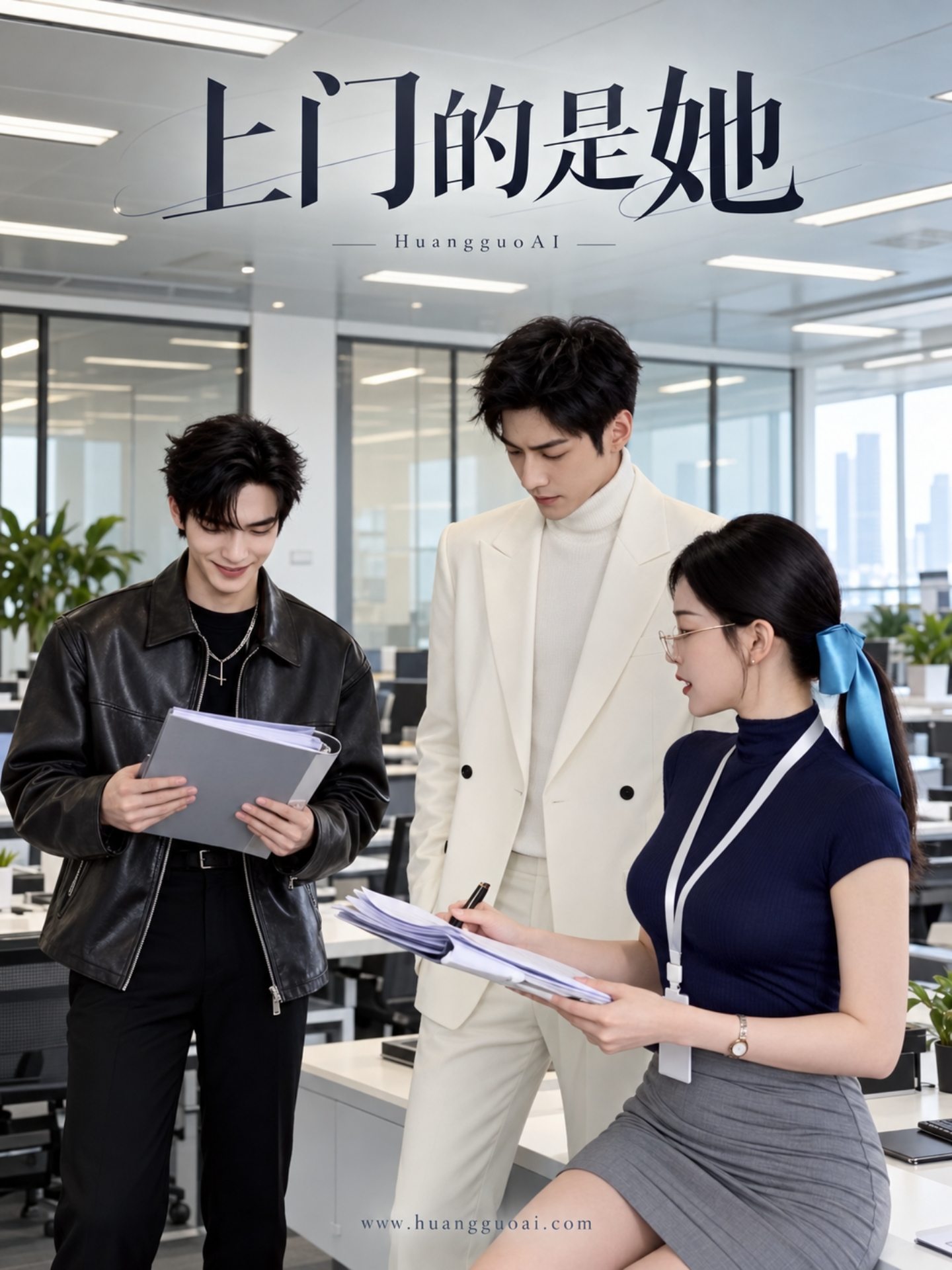 上门的是她封面