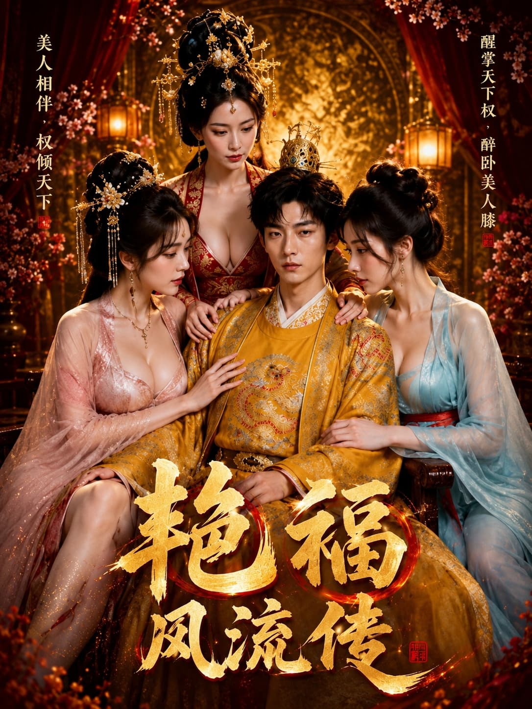 艳福风流传封面