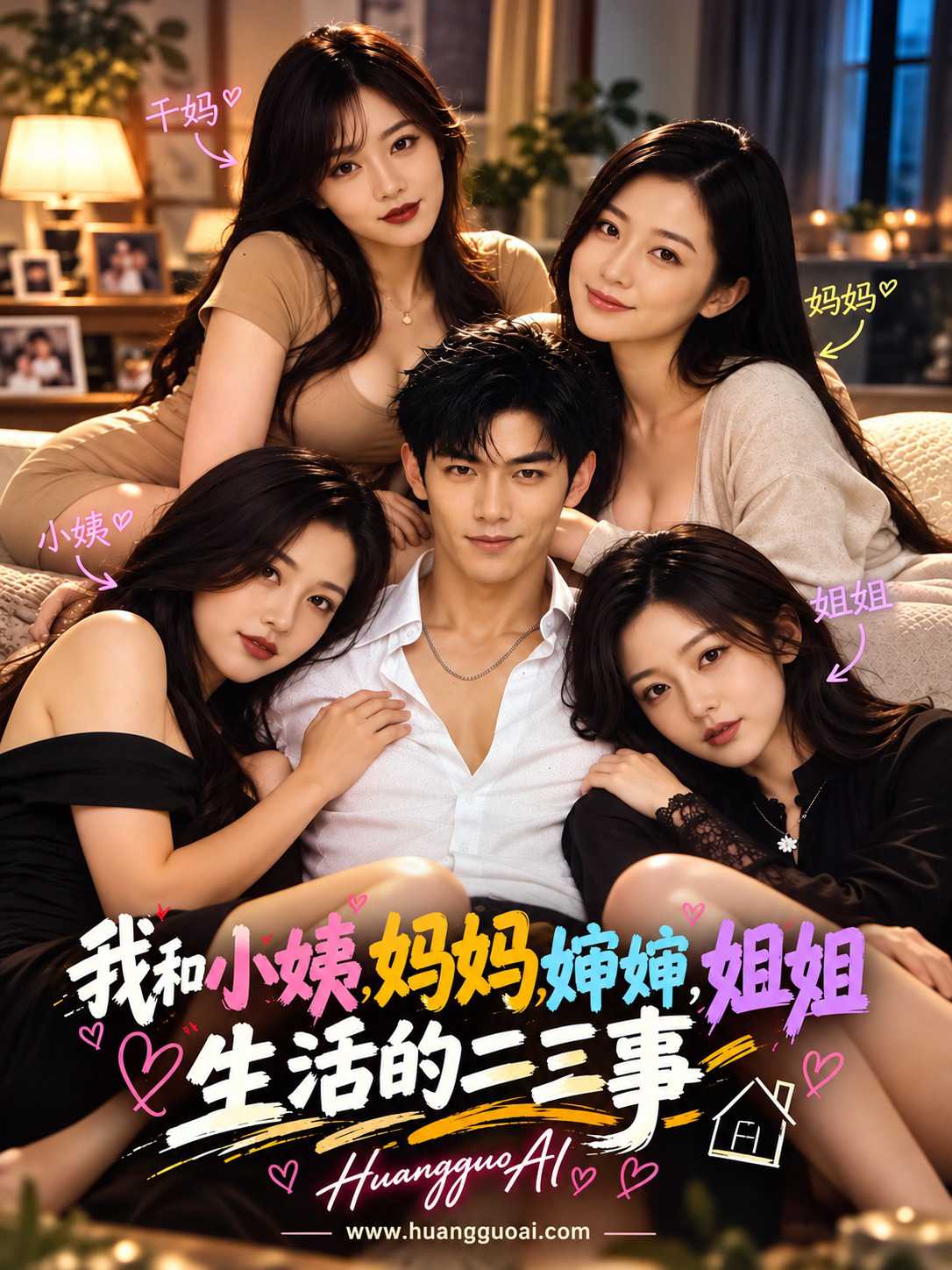 我和小姨婶婶妈妈姐姐生活二三事封面