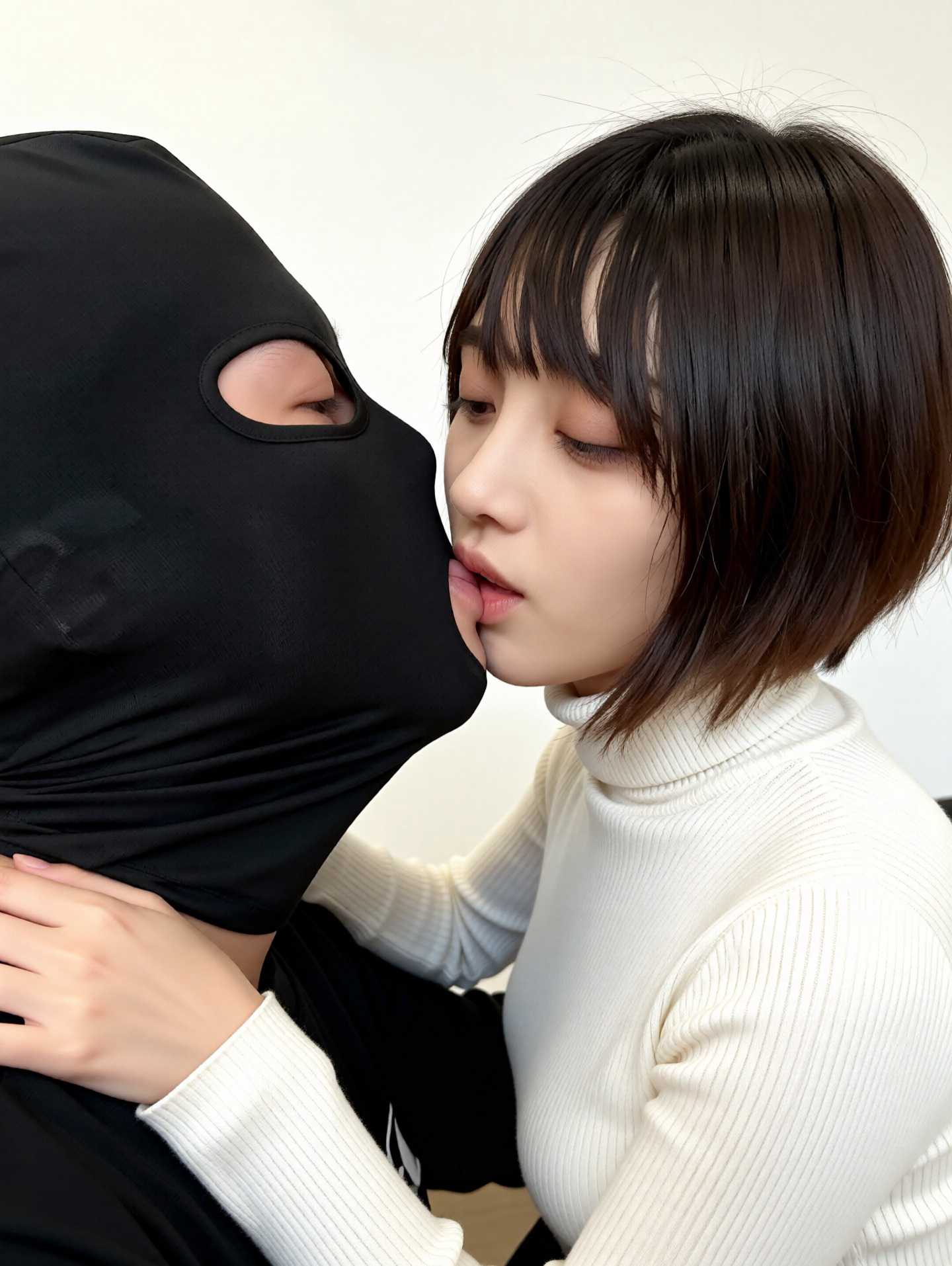 AI换脸 鞠婧祎 素白人妻黑丝诱惑封面