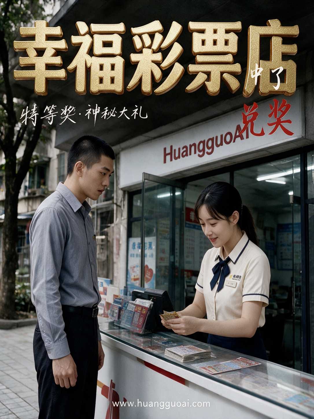 幸福彩票店封面
